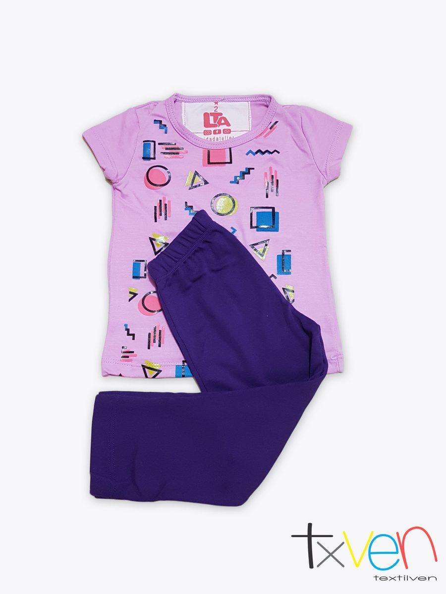 Pijama niña M/C