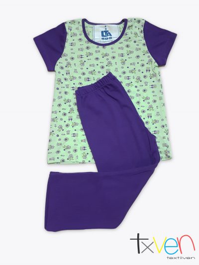 Pijama niña M/C