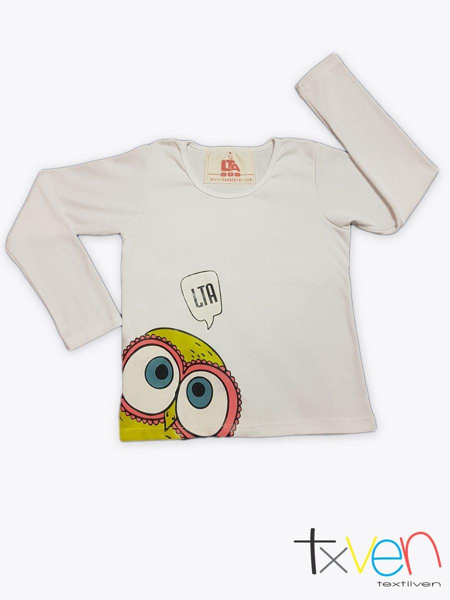 Franela niña M/L