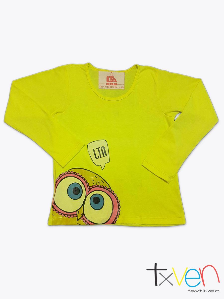 Franela niña M/L