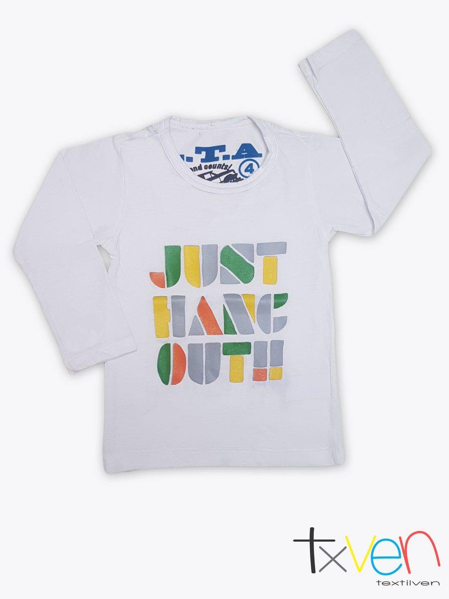 Franela niño M/L