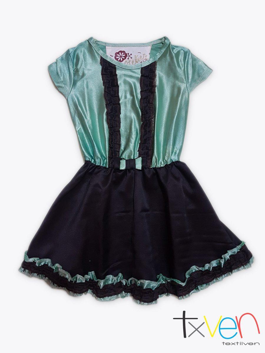 Vestido manga corta