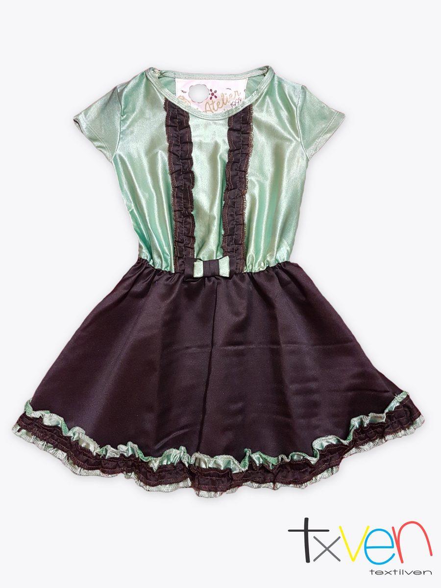 Vestido manga corta