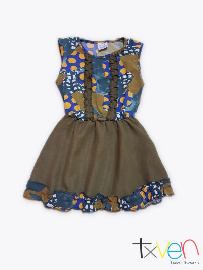 Vestido manga sisa