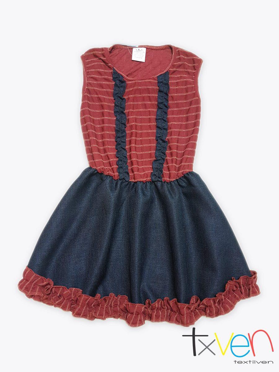 Vestido manga sisa
